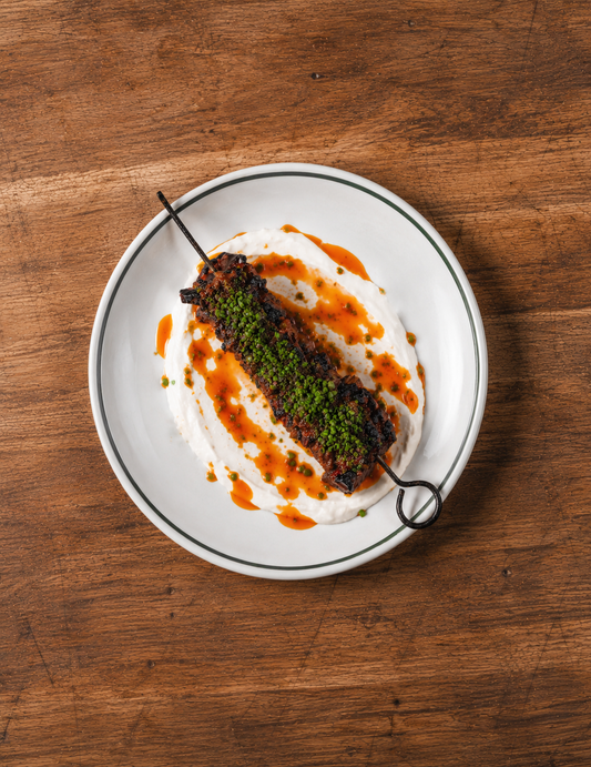 Recipe: Smoky Pork Skewers with Nduja Butter